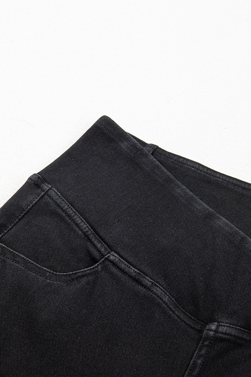 Black Arched Waist Stretchy Slim Fit Jeggings Beagle Boutique Fashion Outlet