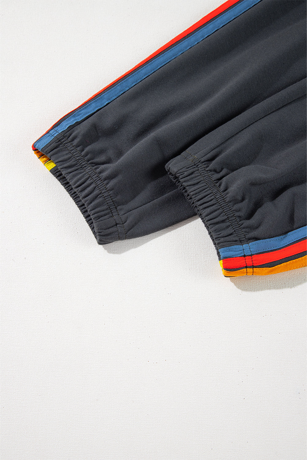 Dark Grey Counting Rainbows High Waist Sweatpants BB Fashion Outlet