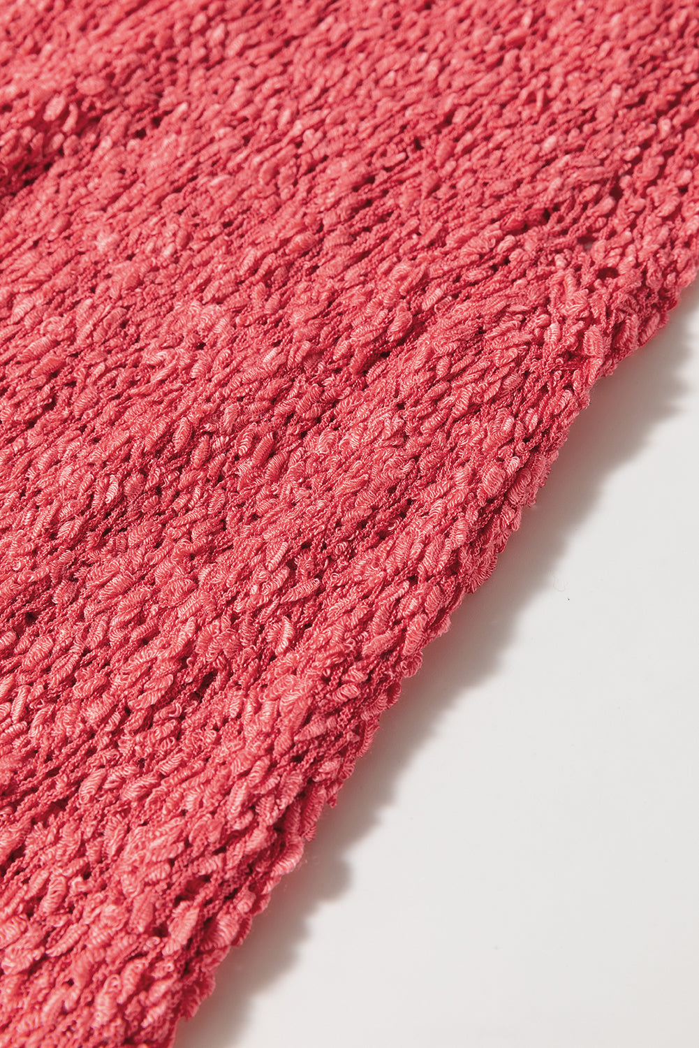 Flamingo Textured Knit U Neck Slim Fit Sweater Vest eAura