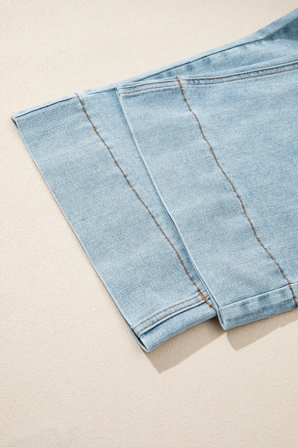 Solid Full-Length Regular Pocket Detail Wholesale Denim Jeans – Beau Blue