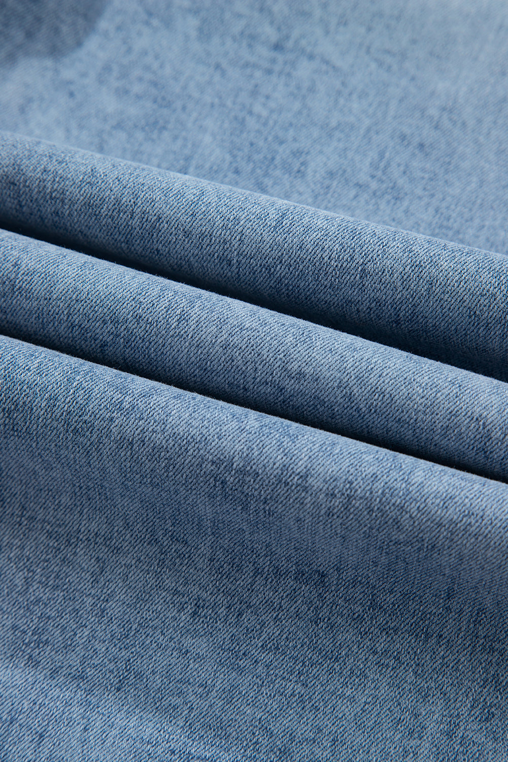 Slit Leg High Rise Drawstring Casual Jeans - eAura