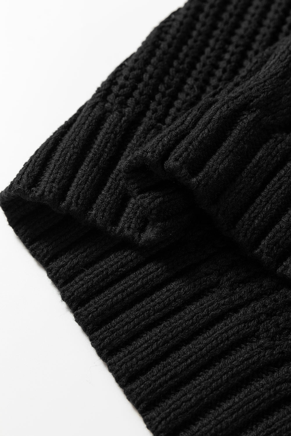 Plaid Lace up Detail Christmas Holiday Puff Short Sleeve Sweater - eAura