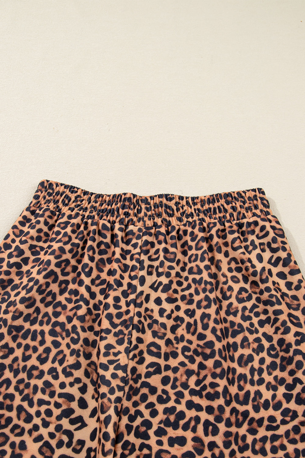 Leopard Pullover and Pants Co-ord Outfit with Bow Embroidery - eAura