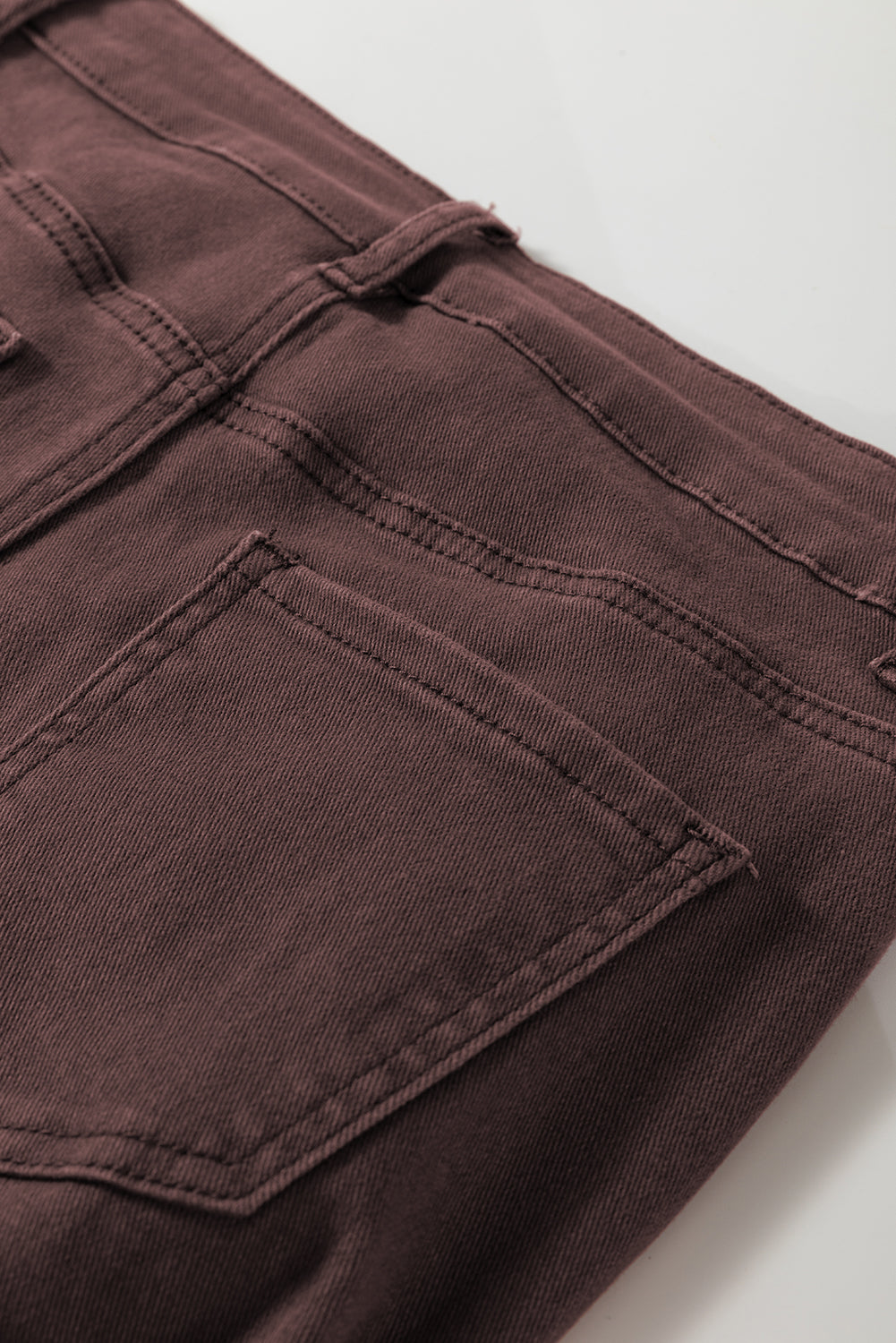 Loose Straight High Waist Solid Colour Jeans eAura
