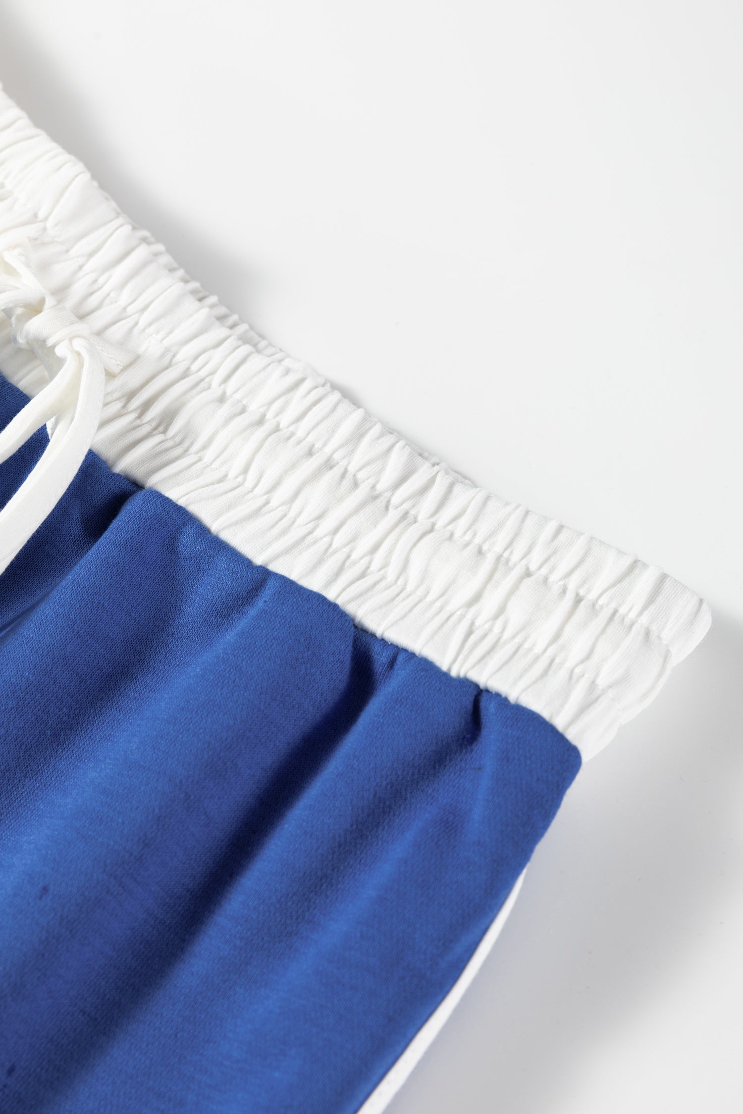 Varsity Stripe Detail Drop Shoulder Pullover Mini Skort Co-ord Set