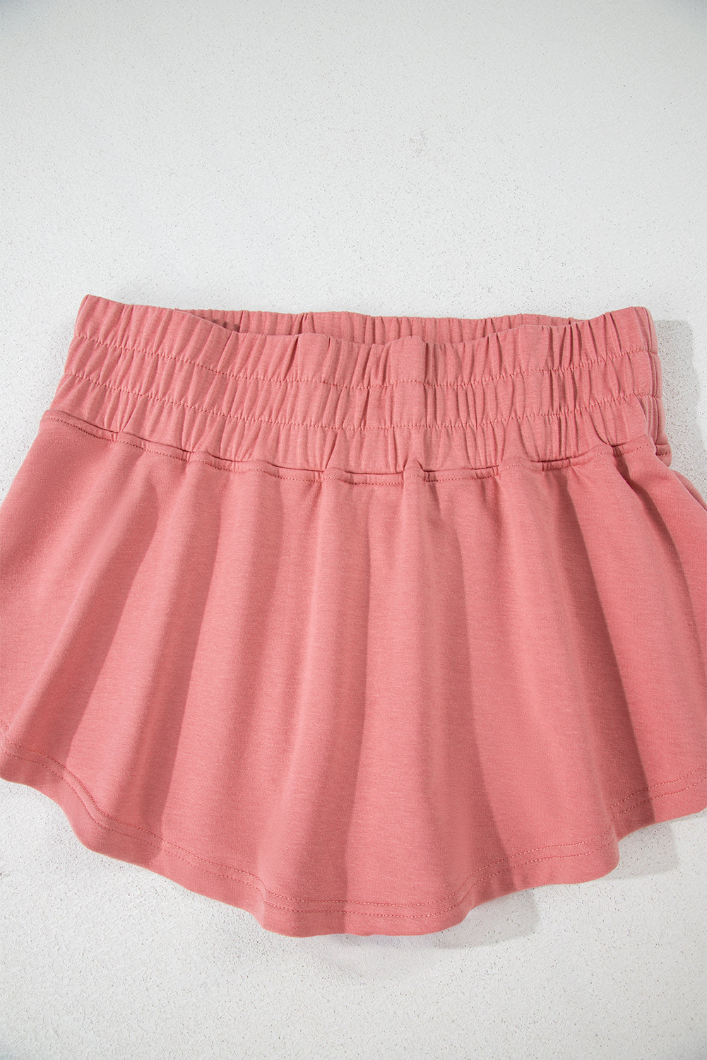 Blossom 2pcs Cropped Tee and Ruffle High Waist Skort Set eAura