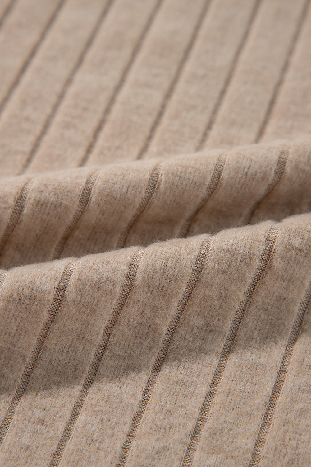 Black Floral Patchwork Long Sleeve Ribbed Blouse - eAura