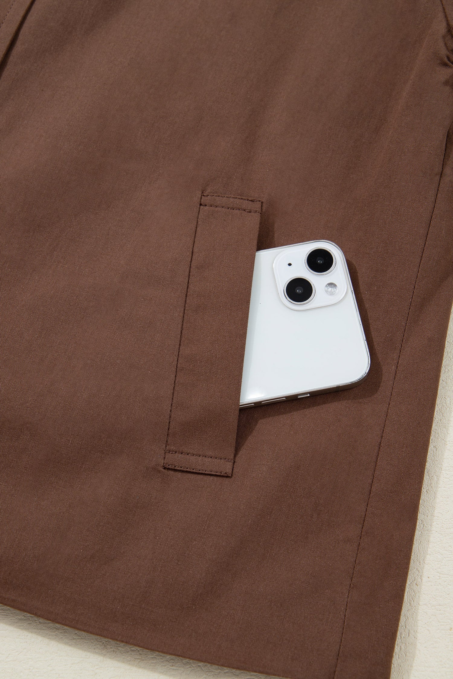 Collared Buttoned Leopard Liner Jacket - eAura