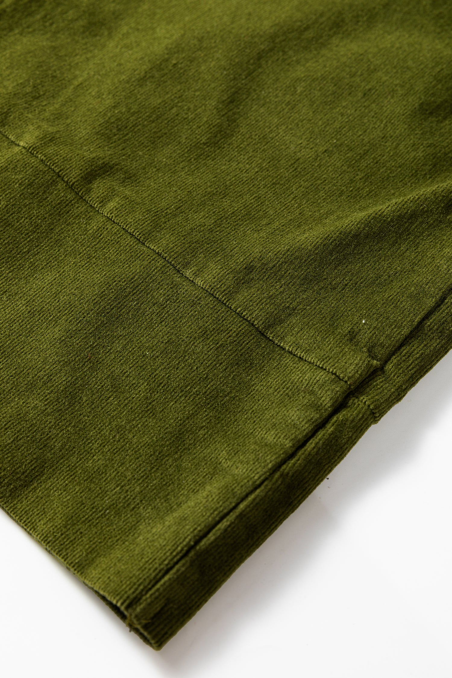 Soft Corduroy High Waist Wide Leg Trousers - Bottoms/Pants & Culotte