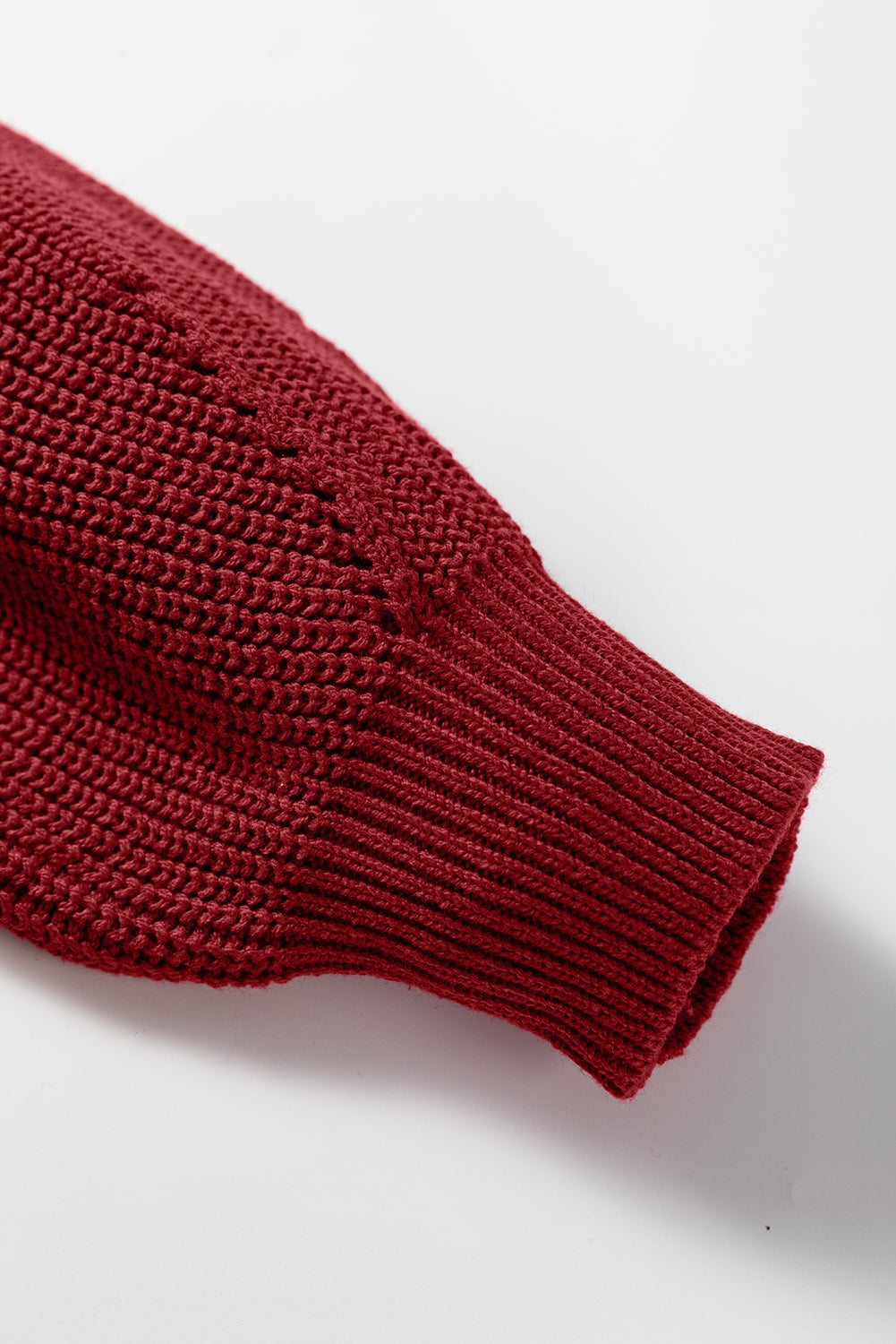 Front Seam Drop Shoulder Loose Sweater - eAura