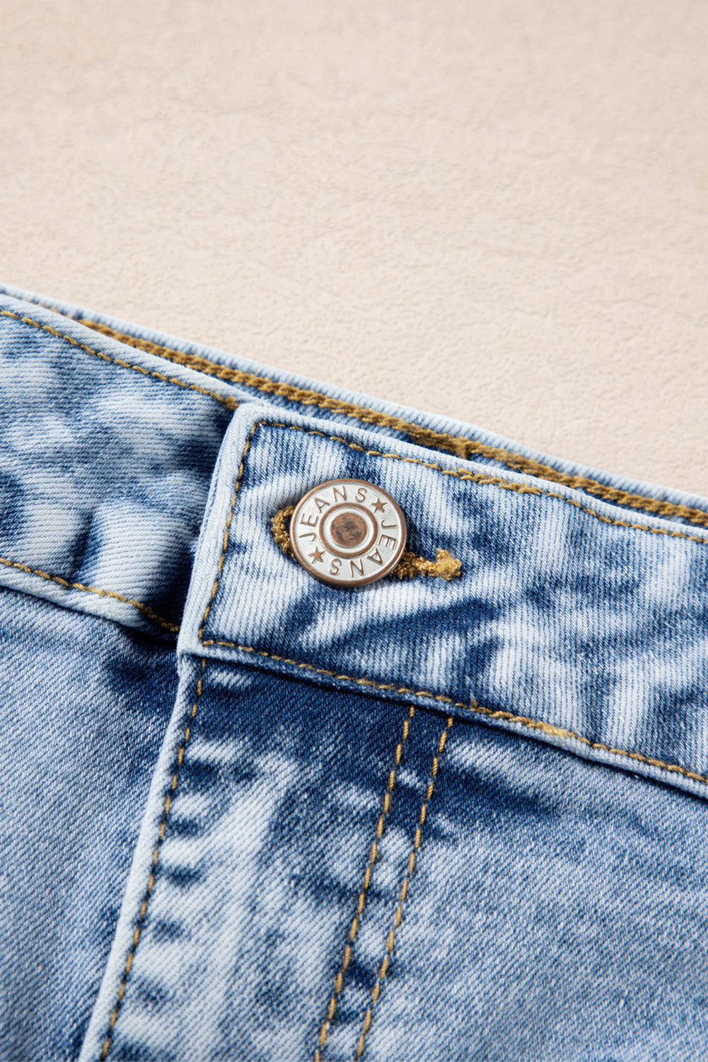 Patch Pocket Straight Leg Loose Jeans - eAura