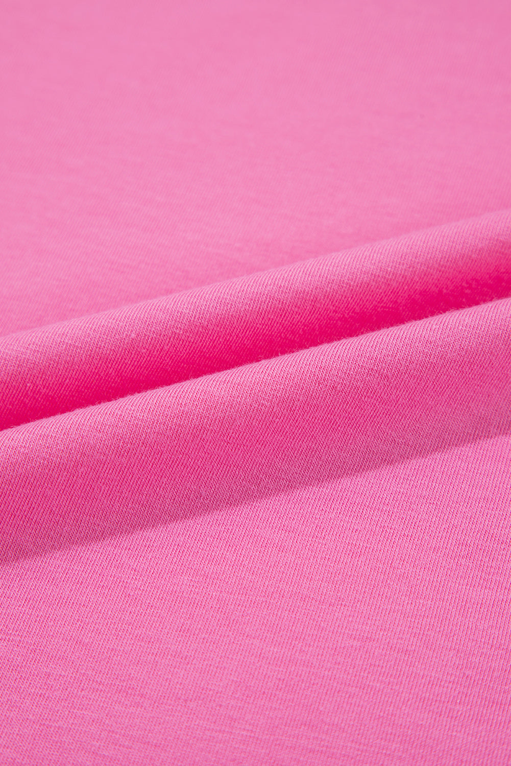 Bright Casual Plain Crew Neck Tee - eAura