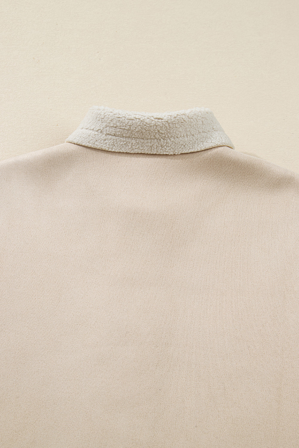 Faux Suede Sherpa Lined Western Jacket - eAura