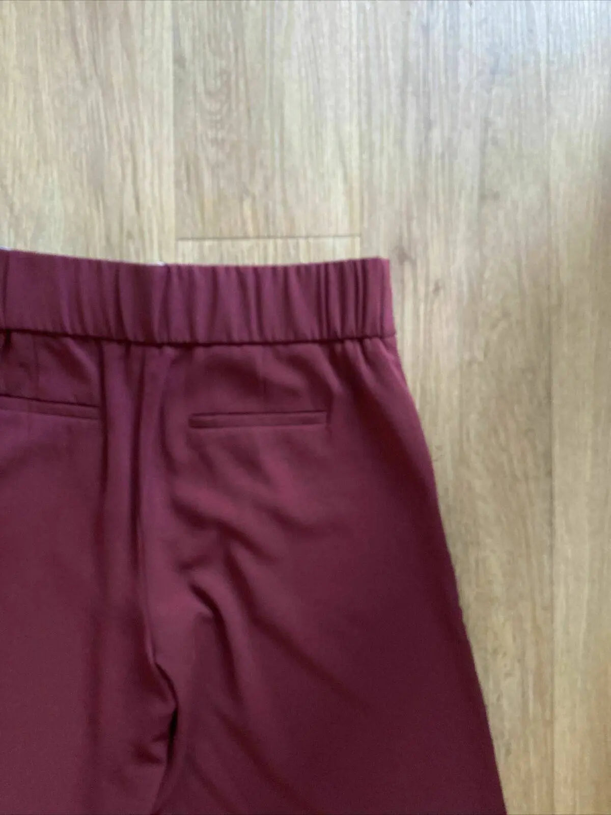 Dorothy Perkins Tailoring Crop Wide Leg Trousers Berry Red Culottes 6 10 12 16 - BB Fashion Outlet
