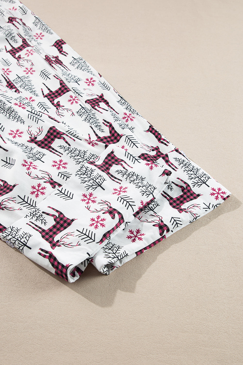 Christmas Print Shirt Pyjama Set eAura