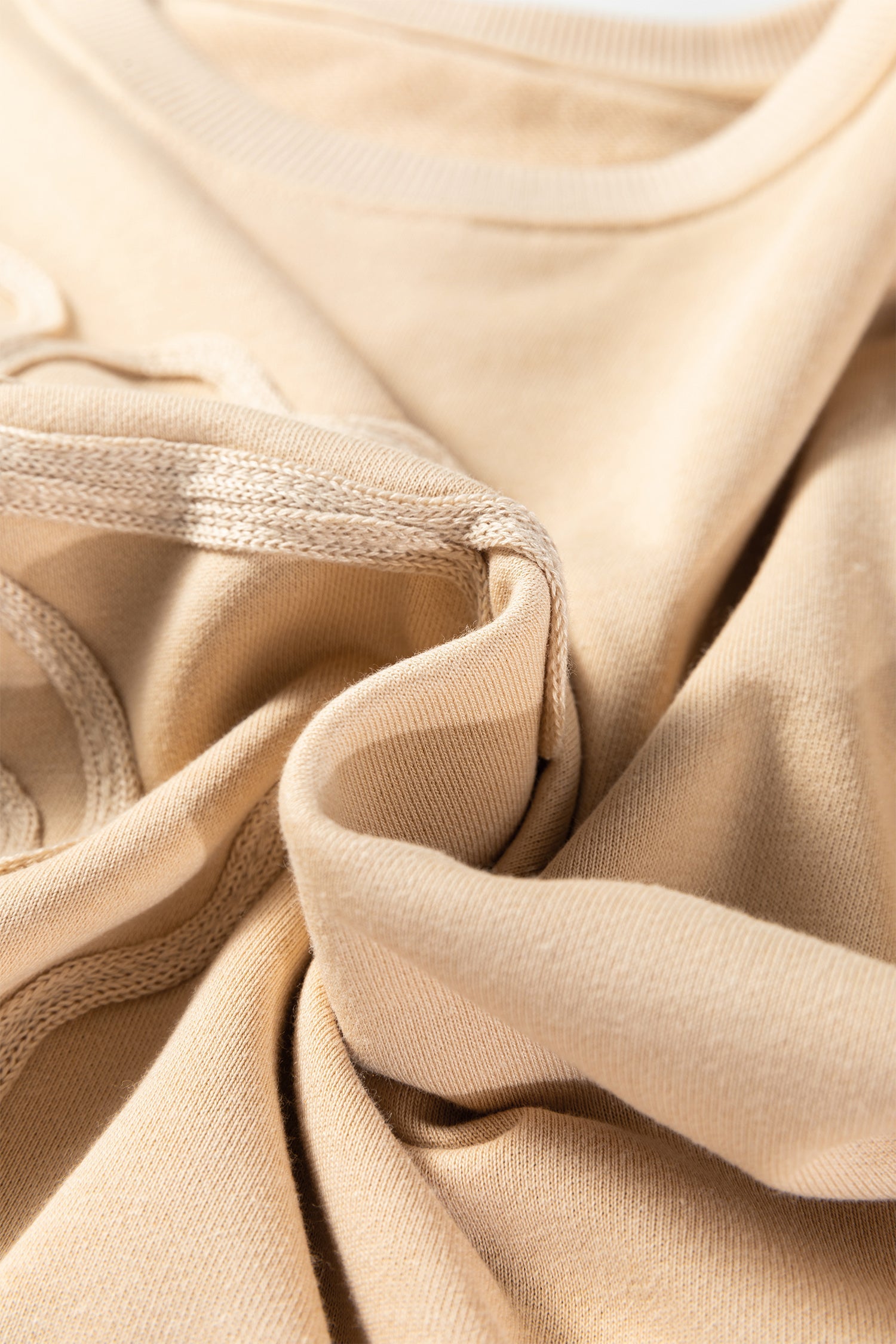 Embroidered Flower Pattern Drop Shoulder Sweatshirt - eAura