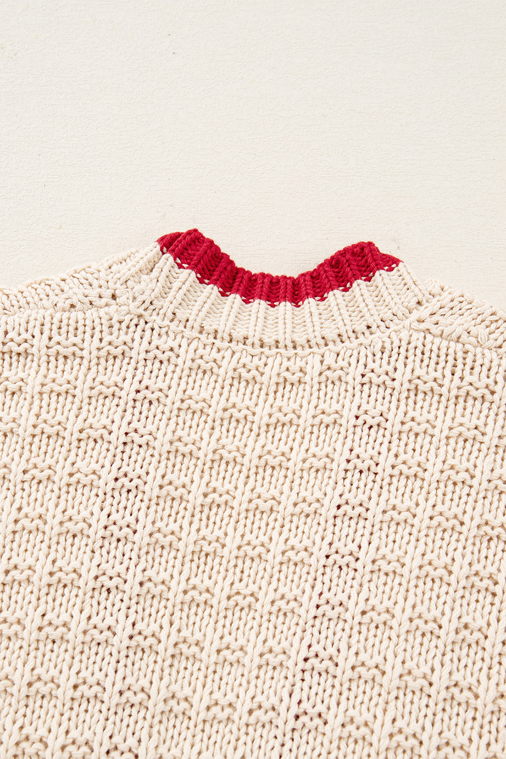 Bow Pattern Textured Open Front Baggy Cardigan Dear-Lover Dropshipping