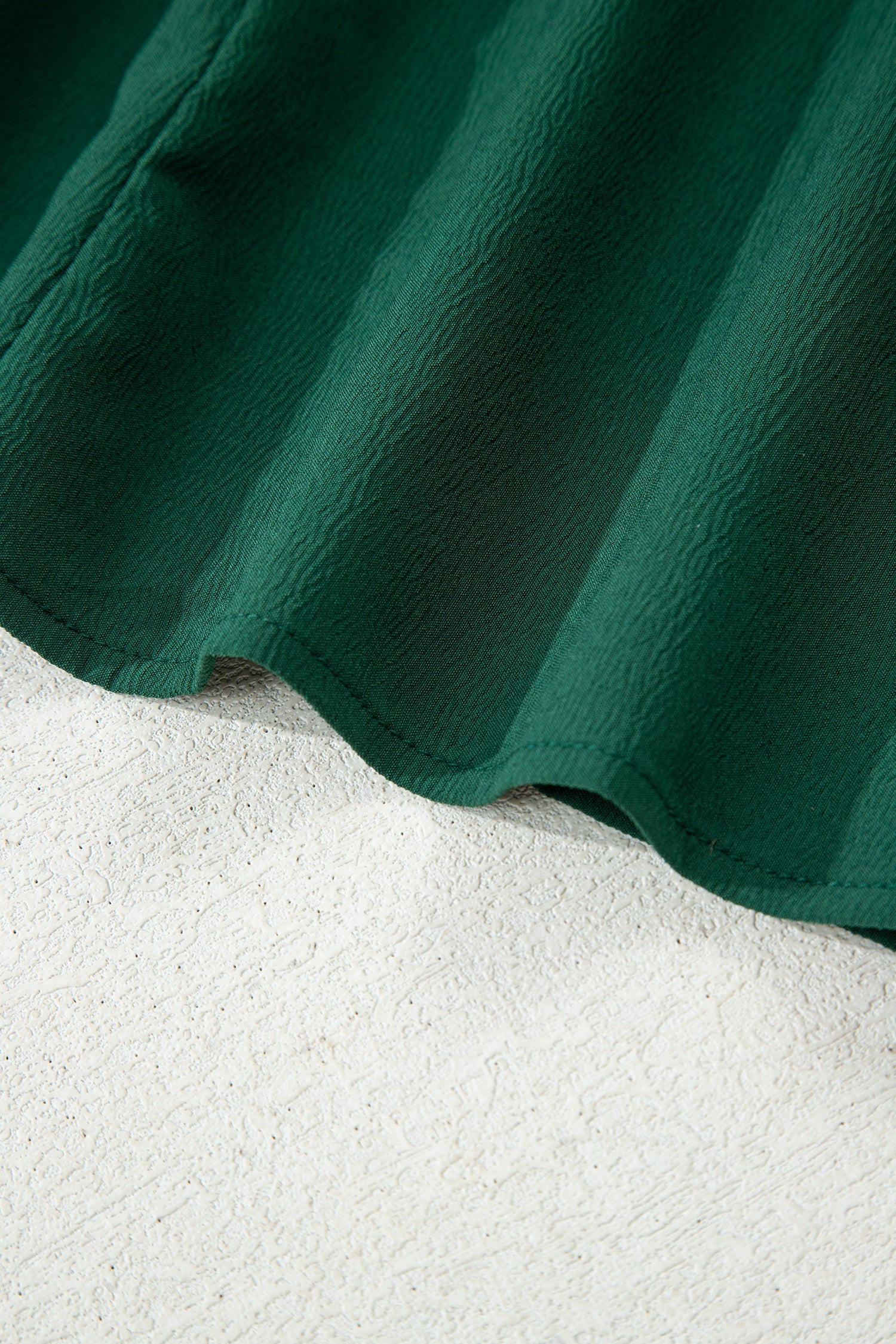 Long Sleeve Button V-Neck Tiered Maxi Dress - Dresses/Maxi Dresses