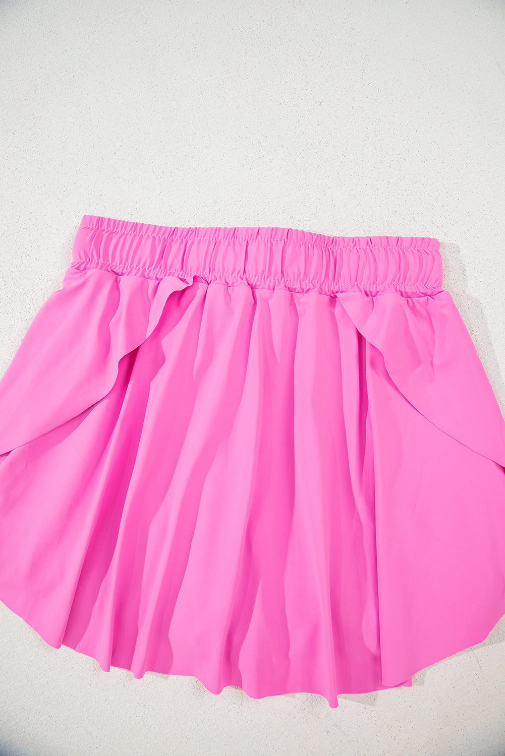 Bonbon Drawstring High Waist Lined Tennis Skorts eAura