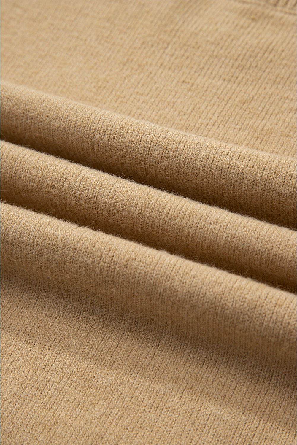 Leopard Bow Decor Split Cuff Contrast Trim Sweater - eAura