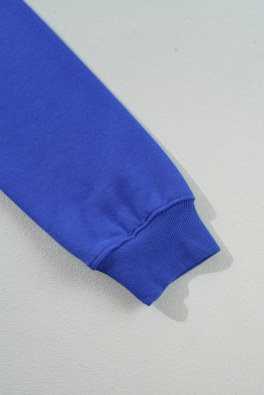 Dark Blue Game Day Crew Neck Graphic Pullover Sweatshirt eAura