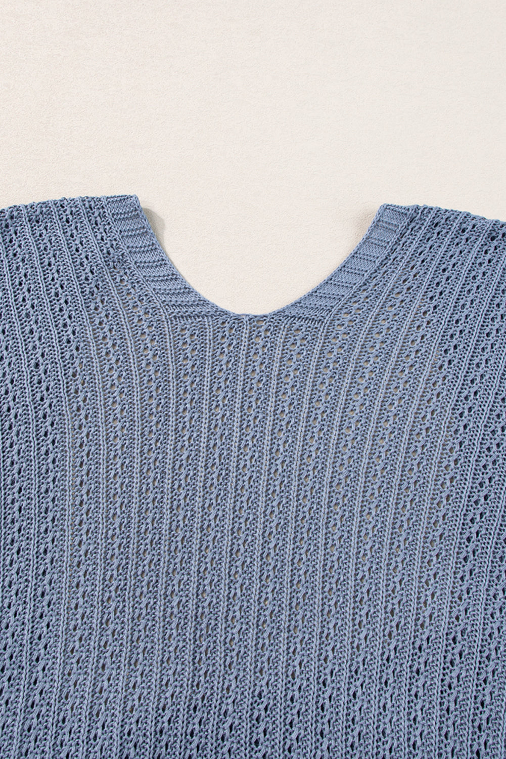Black Hollow-out Bracelet Sleeve Knit Cardigan eAura