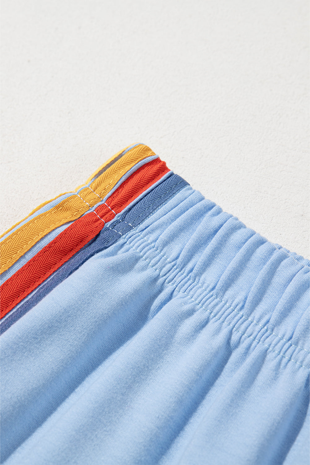 Light Blue Counting Rainbows High Waist SweatTrousers eAura