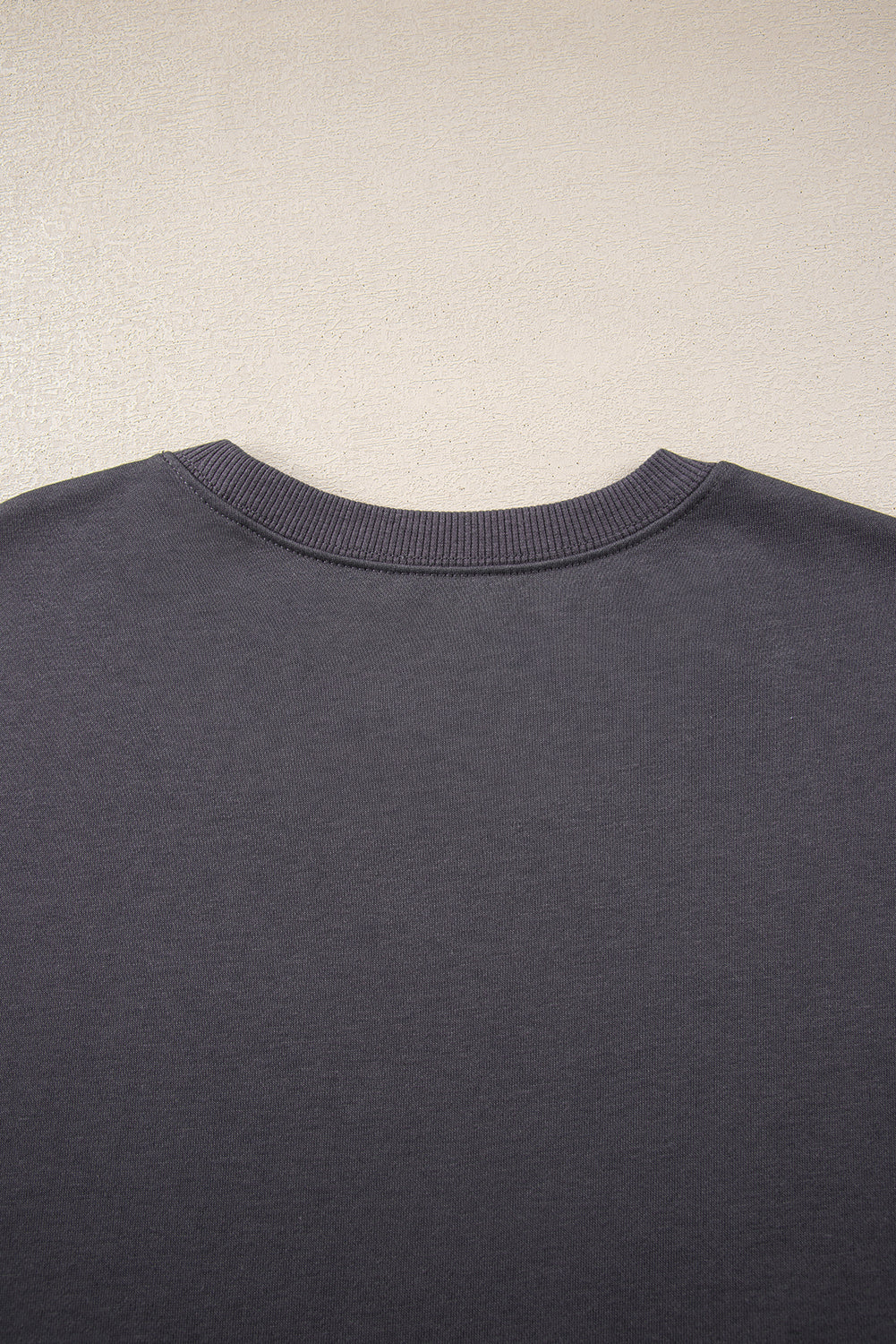 Striped Detail Drop Shoulder Oversized Sweatshirt