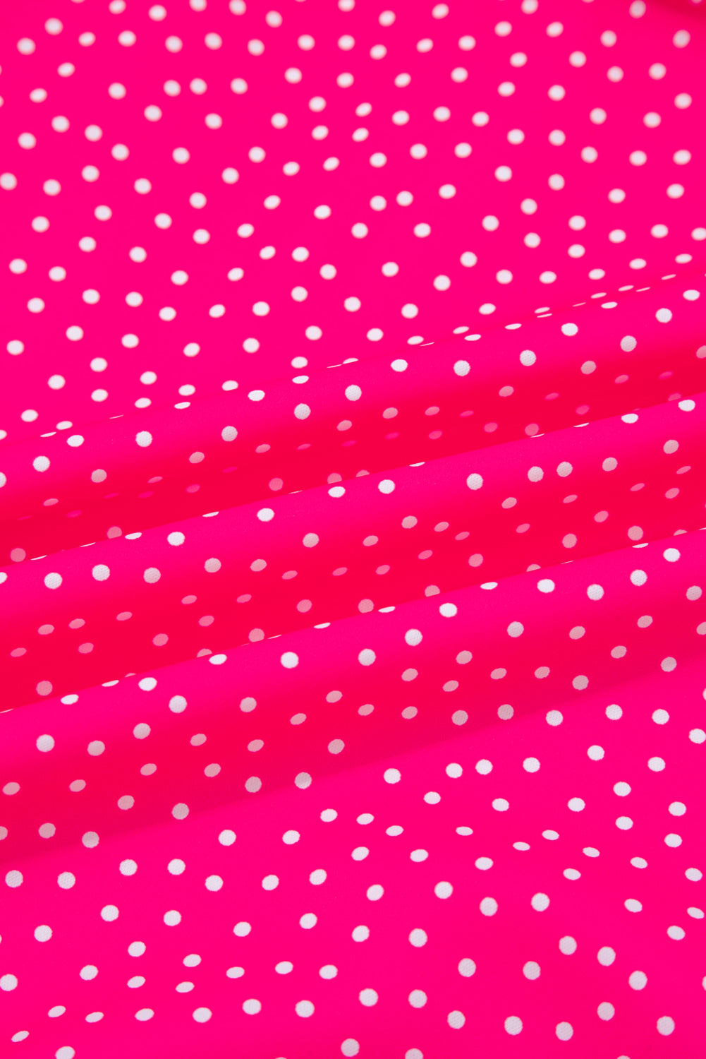Rose Polka Dot Print Ruffle Smocked Plus Midi Dress BB Fashion Outlet