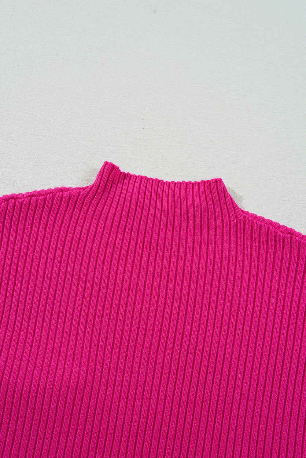 Patch Pocket Ribbed Knit Short Sleeve Sweater eAura
