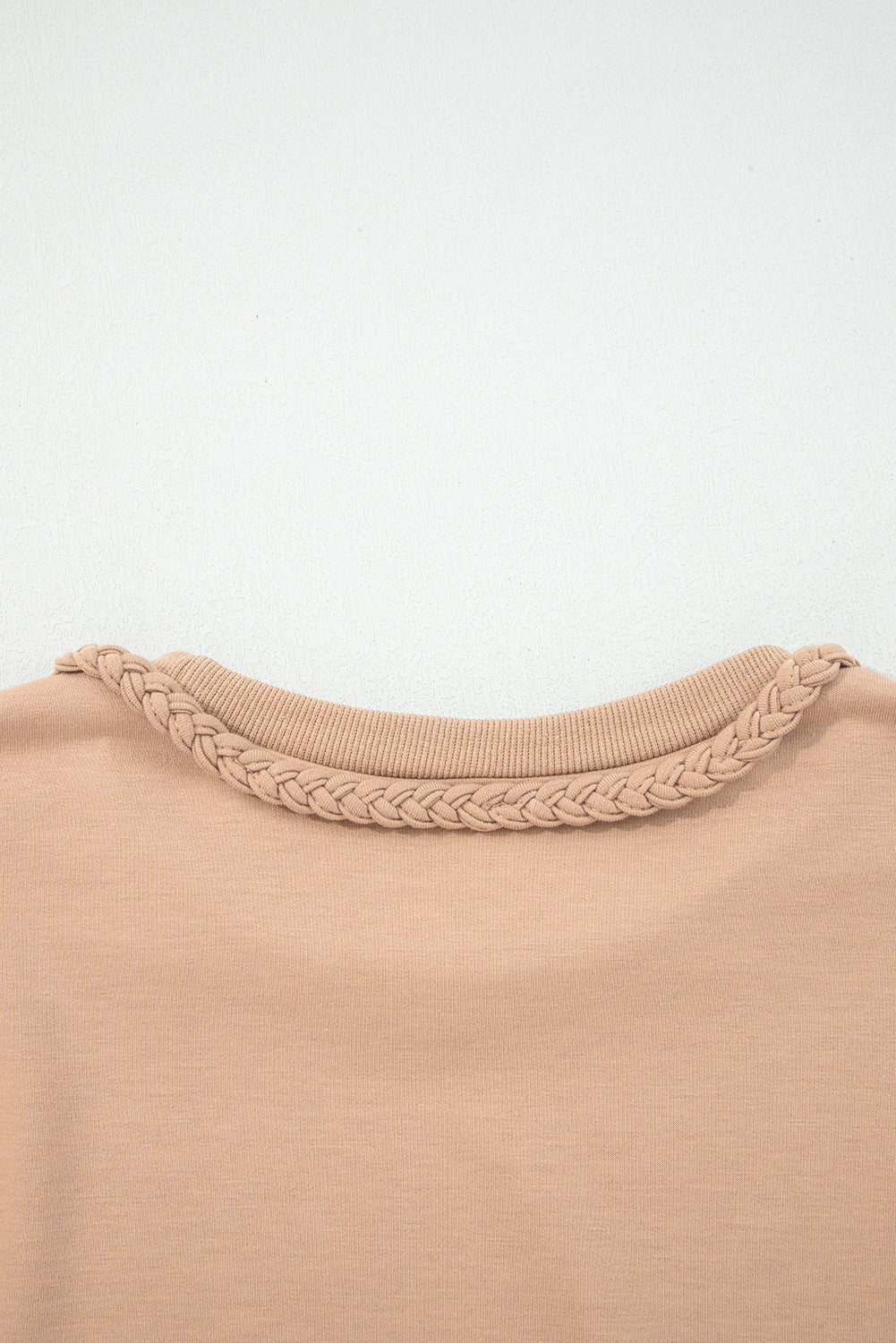 Braided Trim Puff Sleeve Dress - eAura