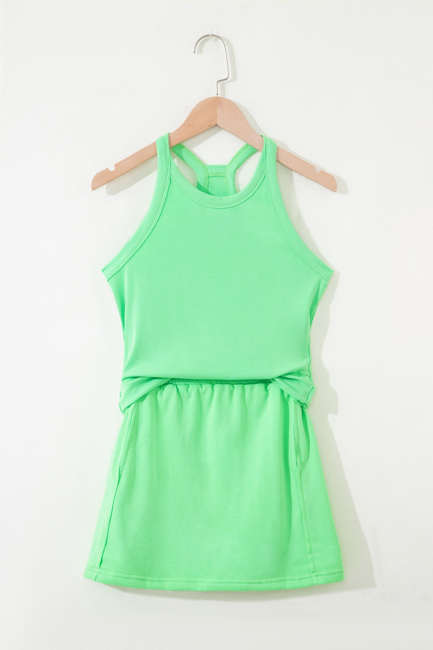 Cropped Tank Top & Mini Skort Co-ord Set