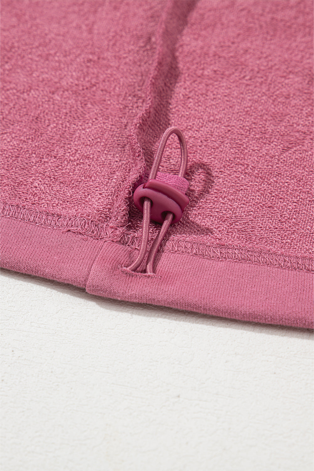 Valerian Solid Kangaroo Pocket Half Zipper Oversized Hoodie eAura