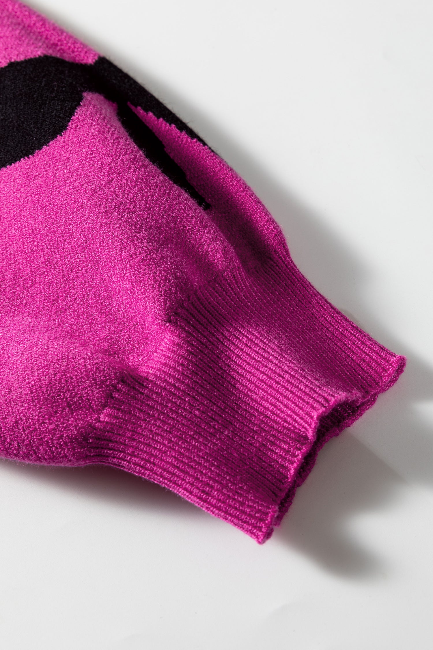 Pearl Embellished Bow Pattern Loose Sweater - Sweaters & Cardigans/Sweaters