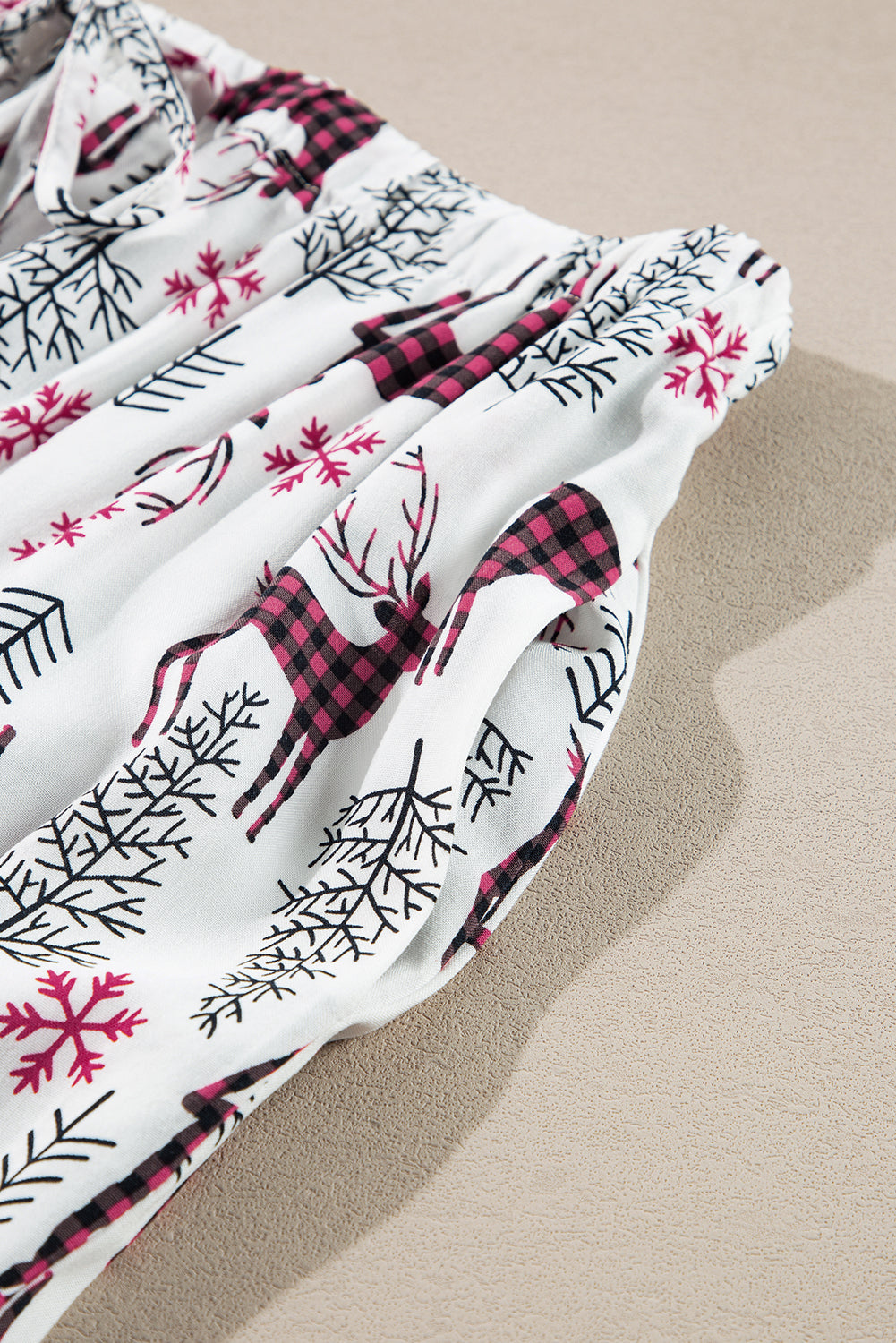 Christmas Print Shirt Pyjama Set eAura
