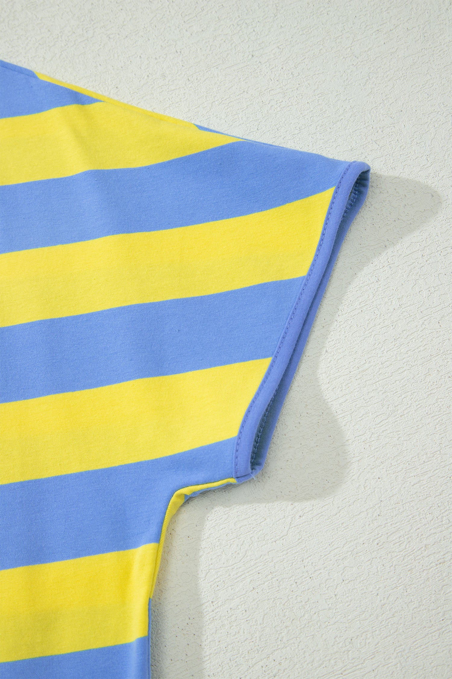 Dolman Tee Drawstring Skort Athletic 2pcs Set – Yellow Stripe
