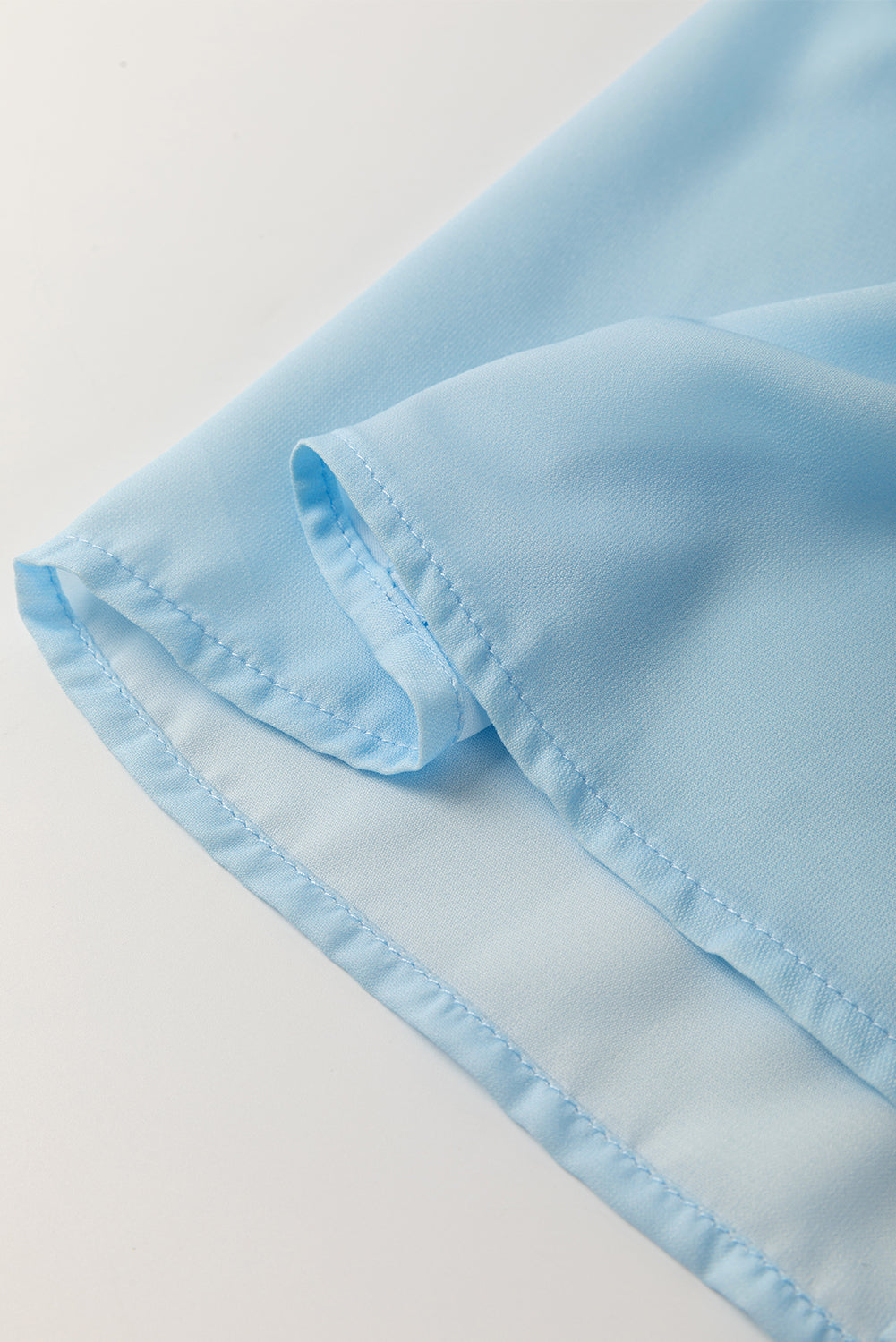 Ric Rac Edge Puff Sleeve Button Up Summer Shirt eAura