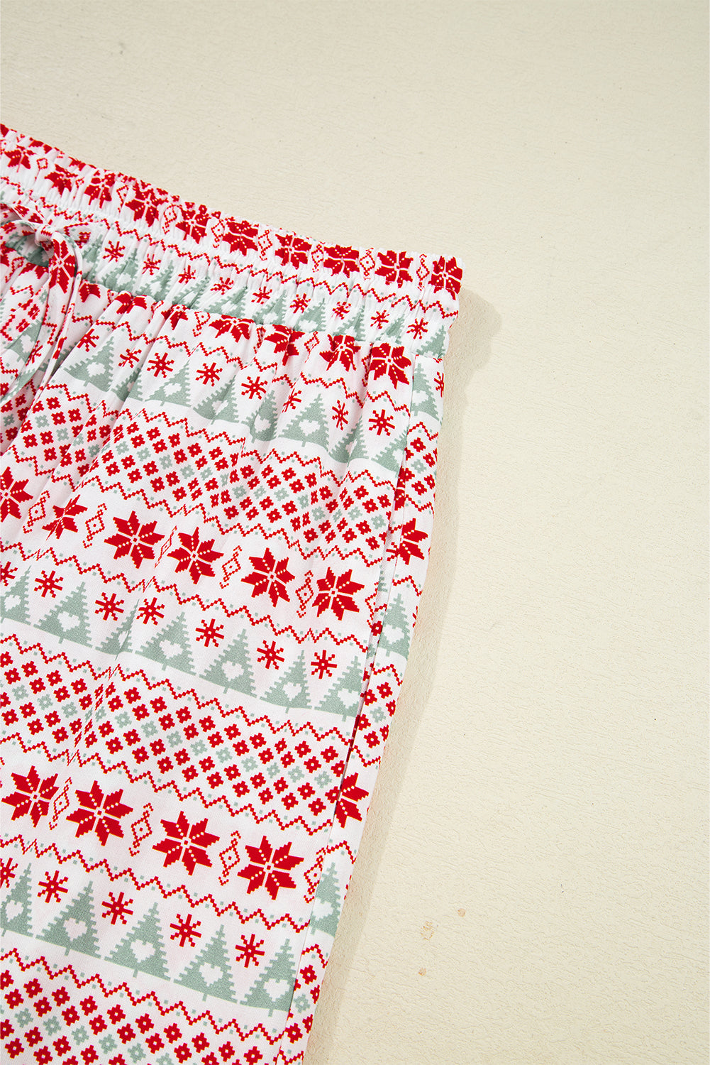 Christmas Print Shirt Pyjama Set - eAura
