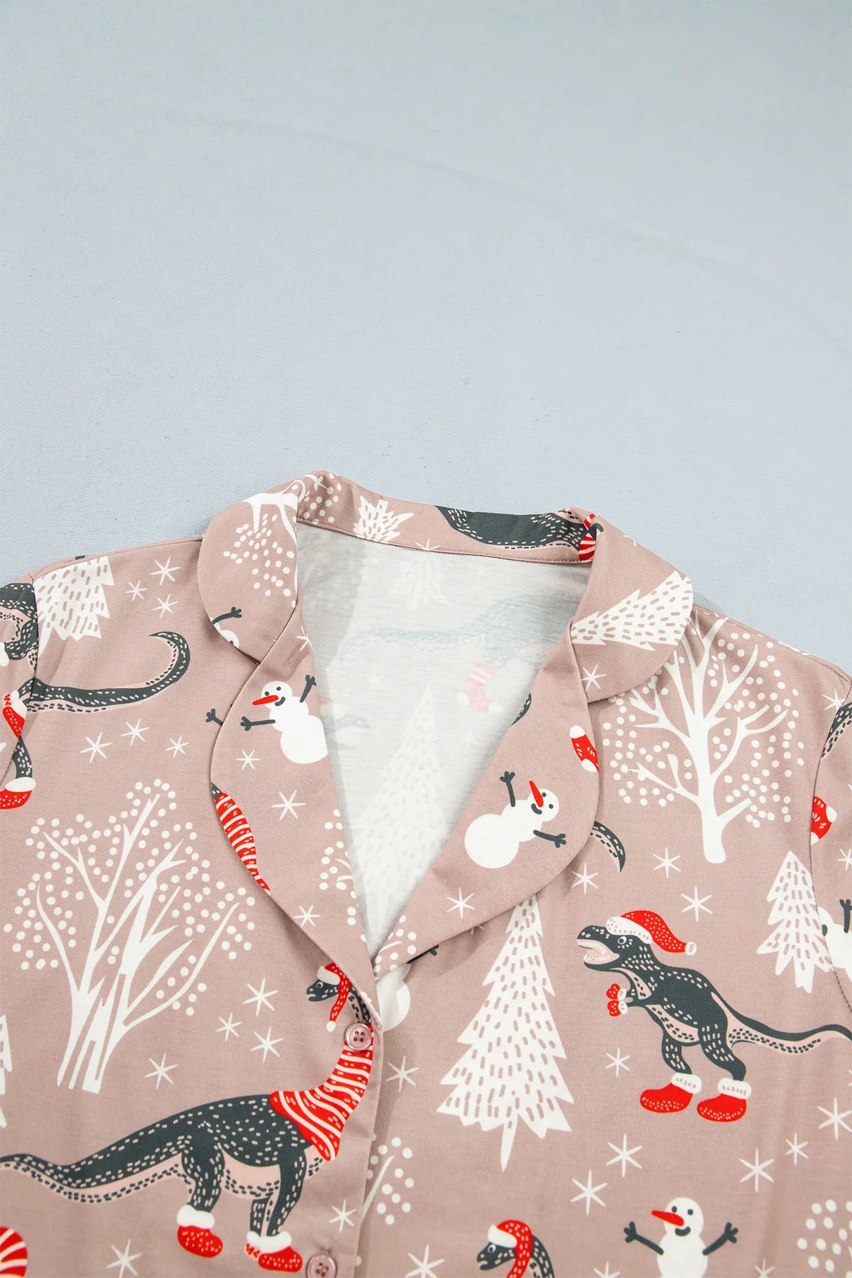 Two Piece Lounge Set Long Sleeve Abstract Print