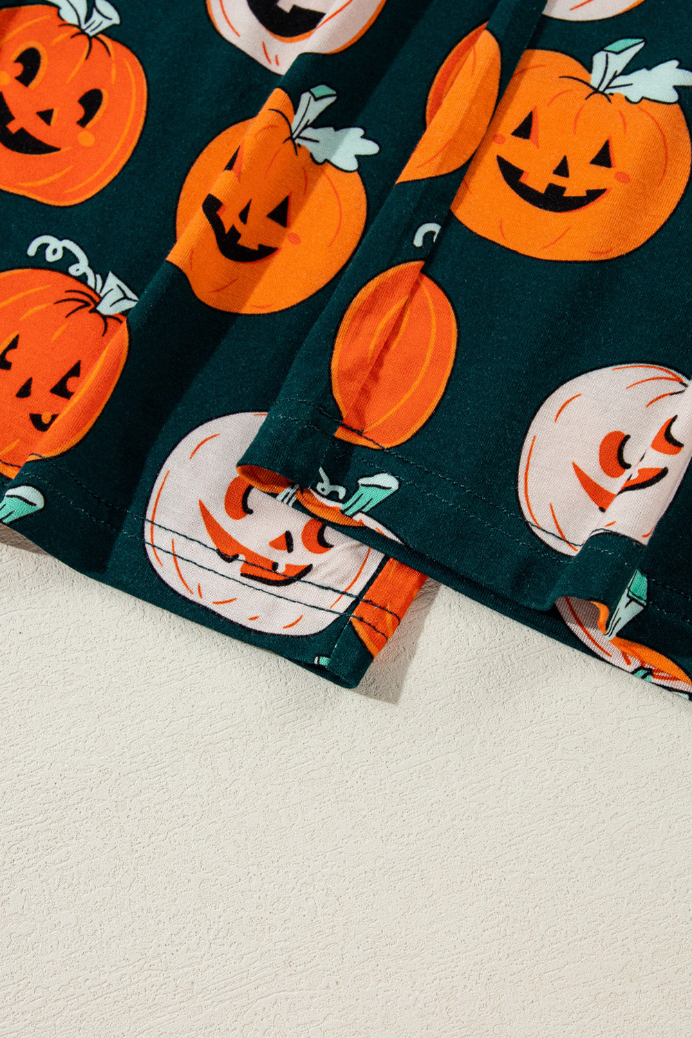 Halloween Pattern Short Sleeve Shirt Pyjama Set eAura