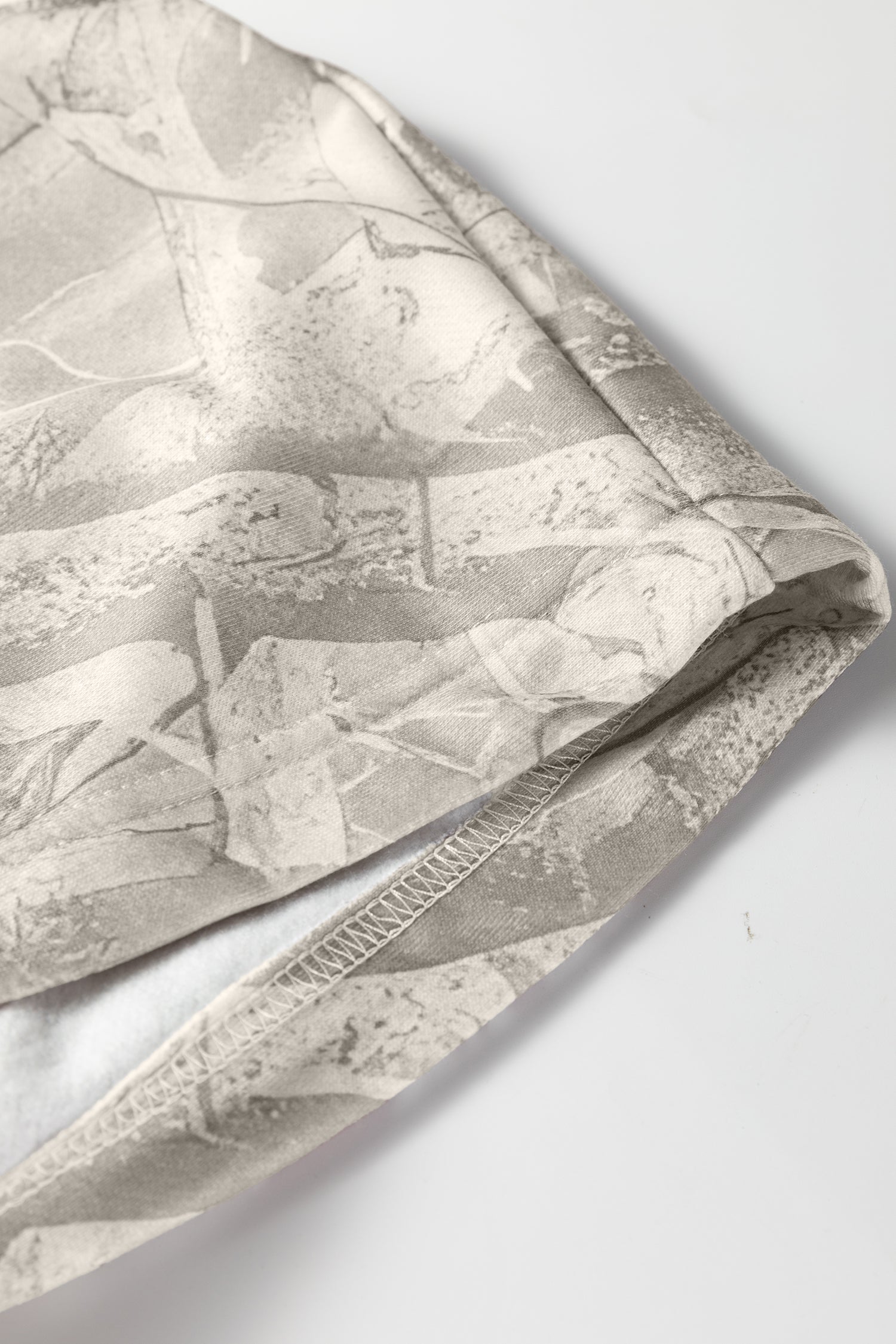 Camouflage Woodland Print Oversized Sporty Hoodie - eAura