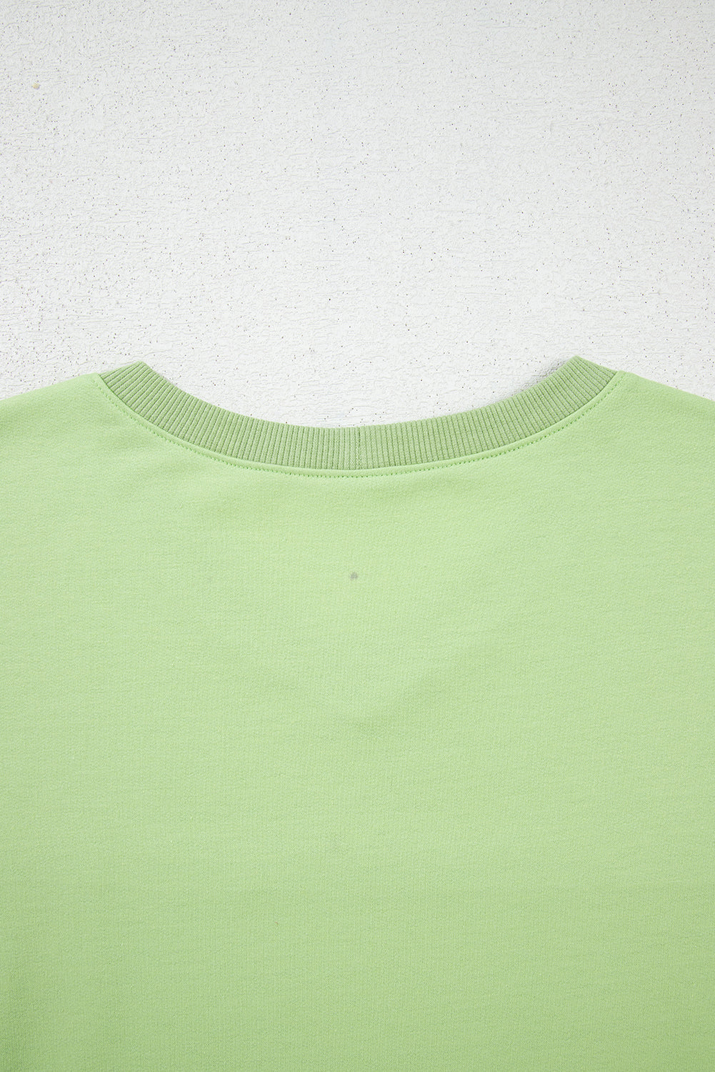 Meadow Mist Green Solid Loose V Neck Half Sleeve Tee and Shorts eAura