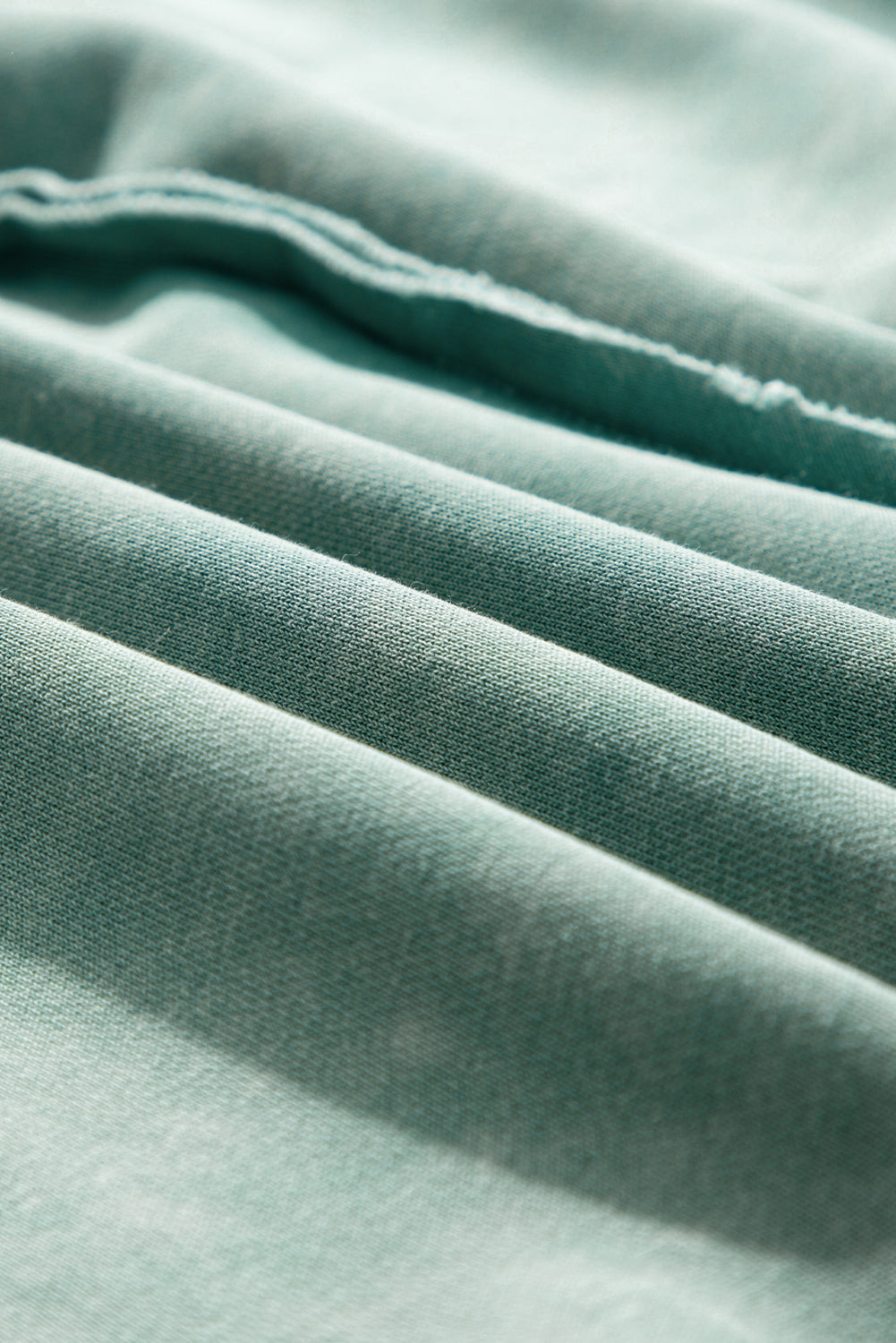 Waffle Knit Patchwork Raglan Sleeve Sweatshirt - eAura