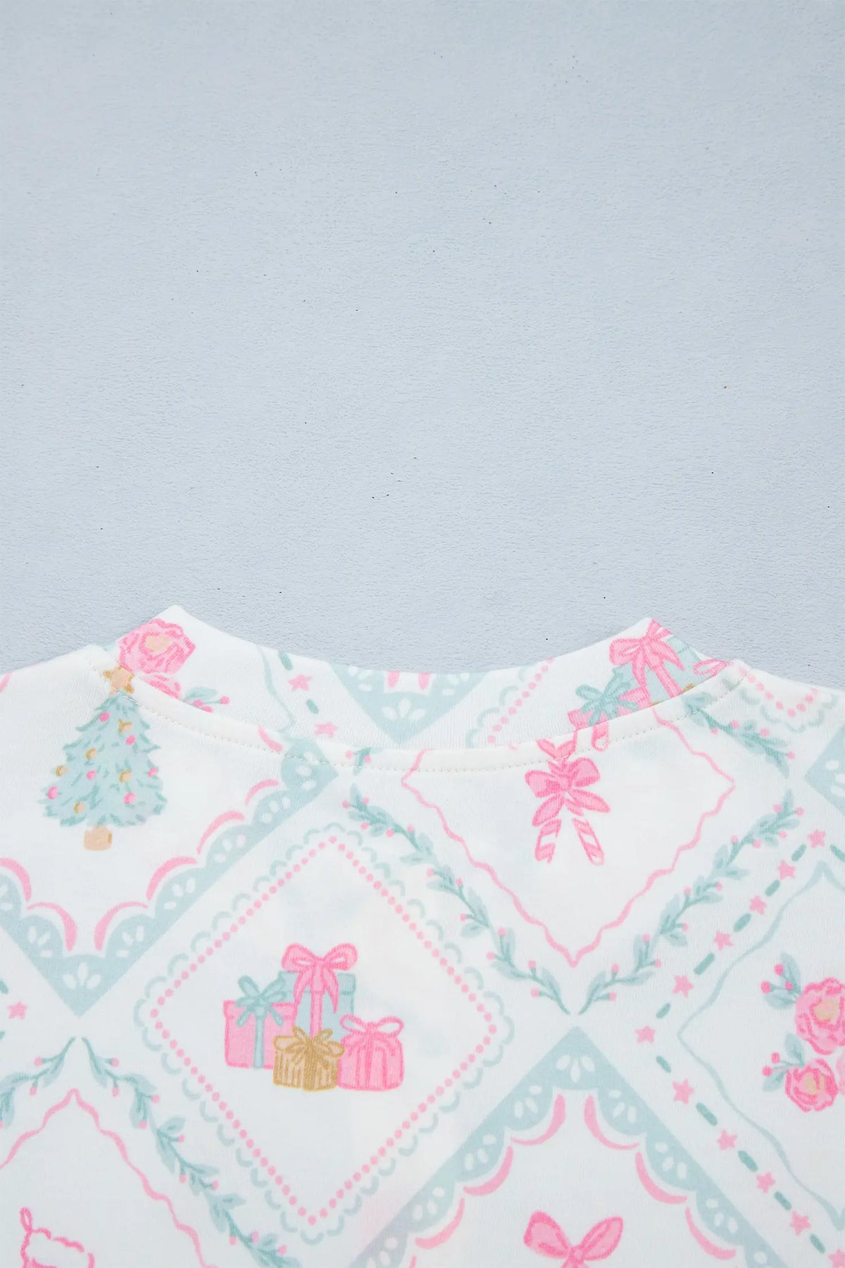 Lounge set Long Sleeve Patchwork Shift