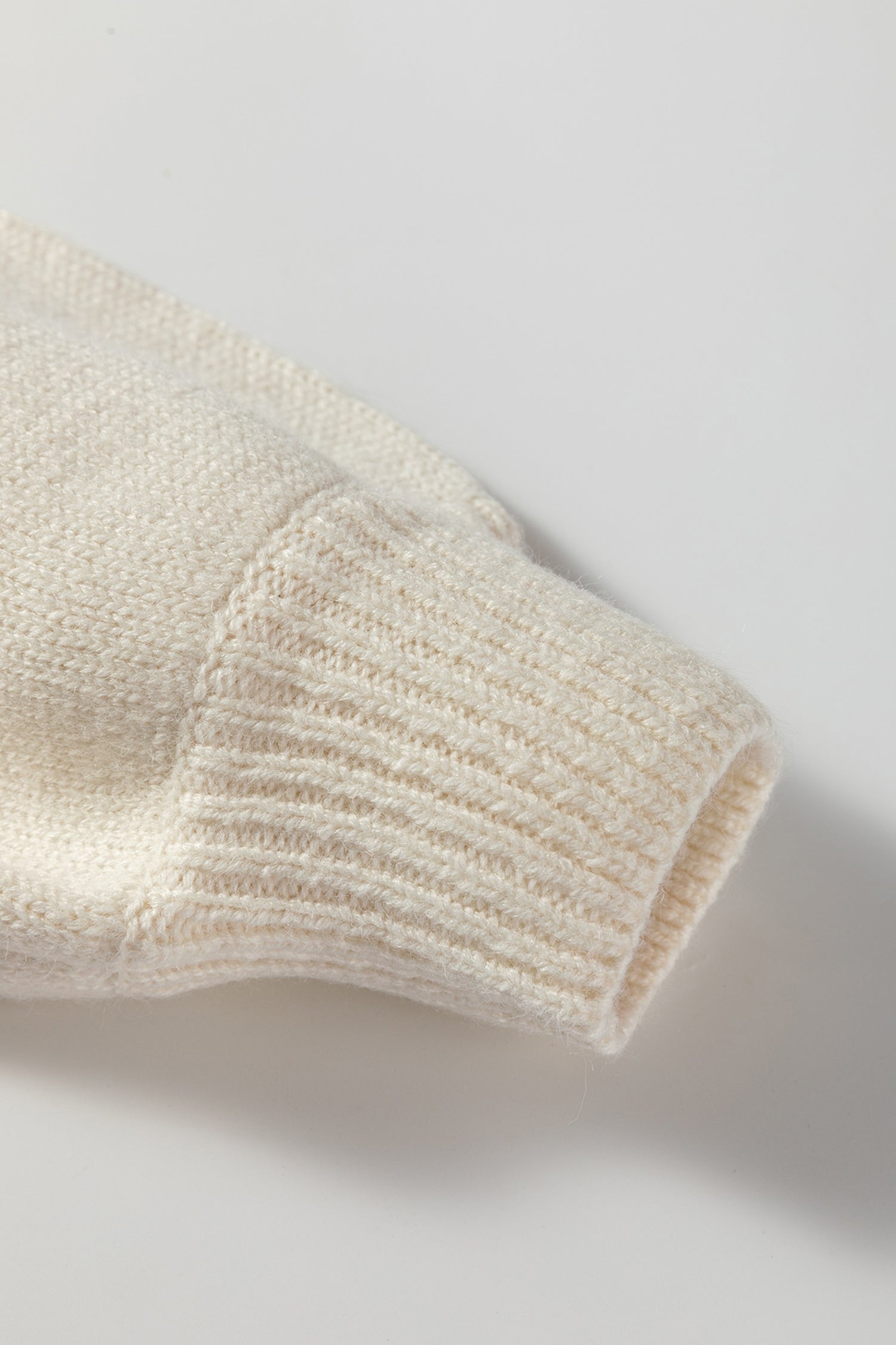 Embroidered Floral Sleeve Round Neck Loose Sweater - eAura