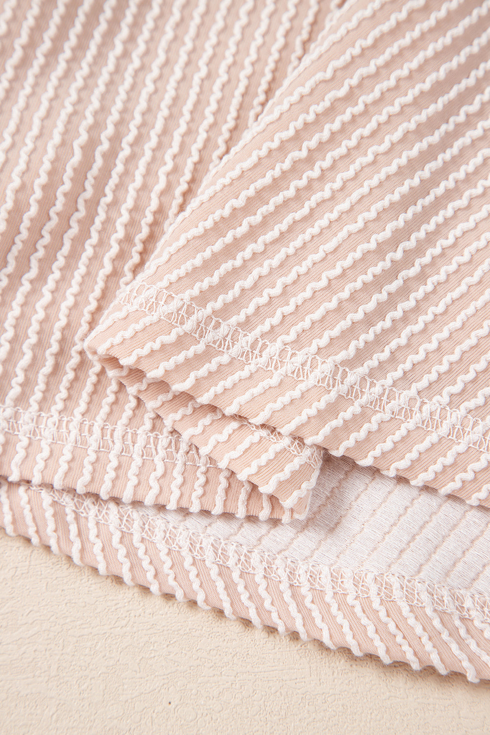 Soft Cord Lantern Sleeve Top & High Waist Ruffled Mini Skort Co-ord Dear-Lover Dropshipping