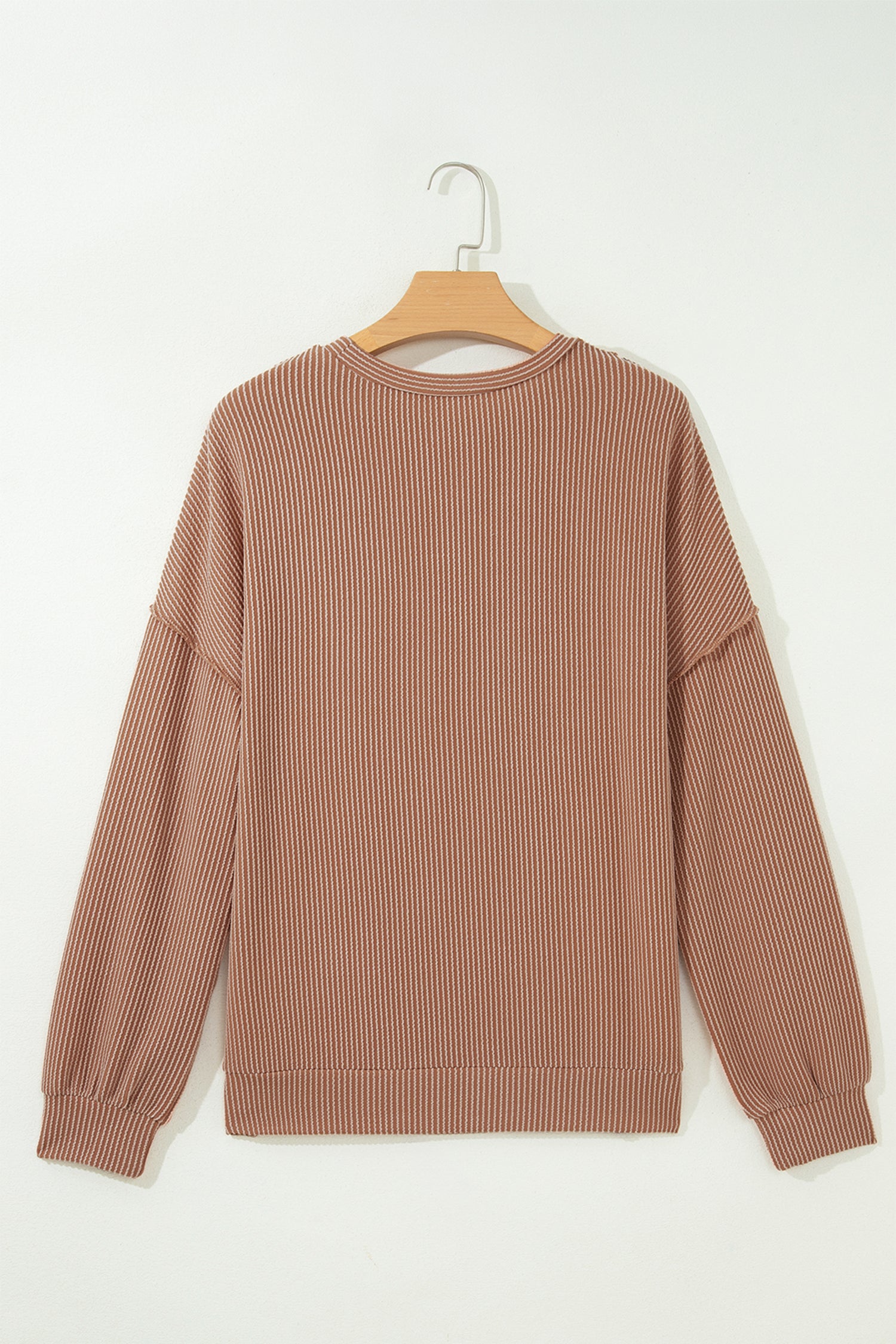 Leopard Print Colorblock Ribbed Knit Top – Dune