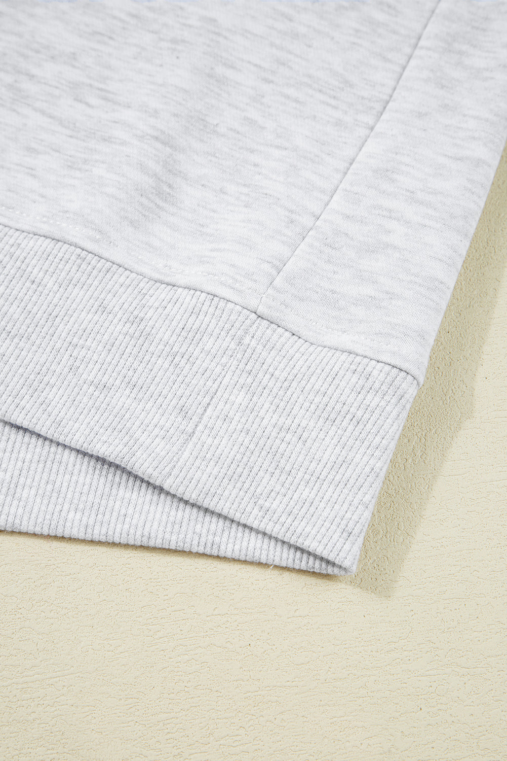 Grey Lace Patchwork Raglan Sleeve Sweatshirt - eAura