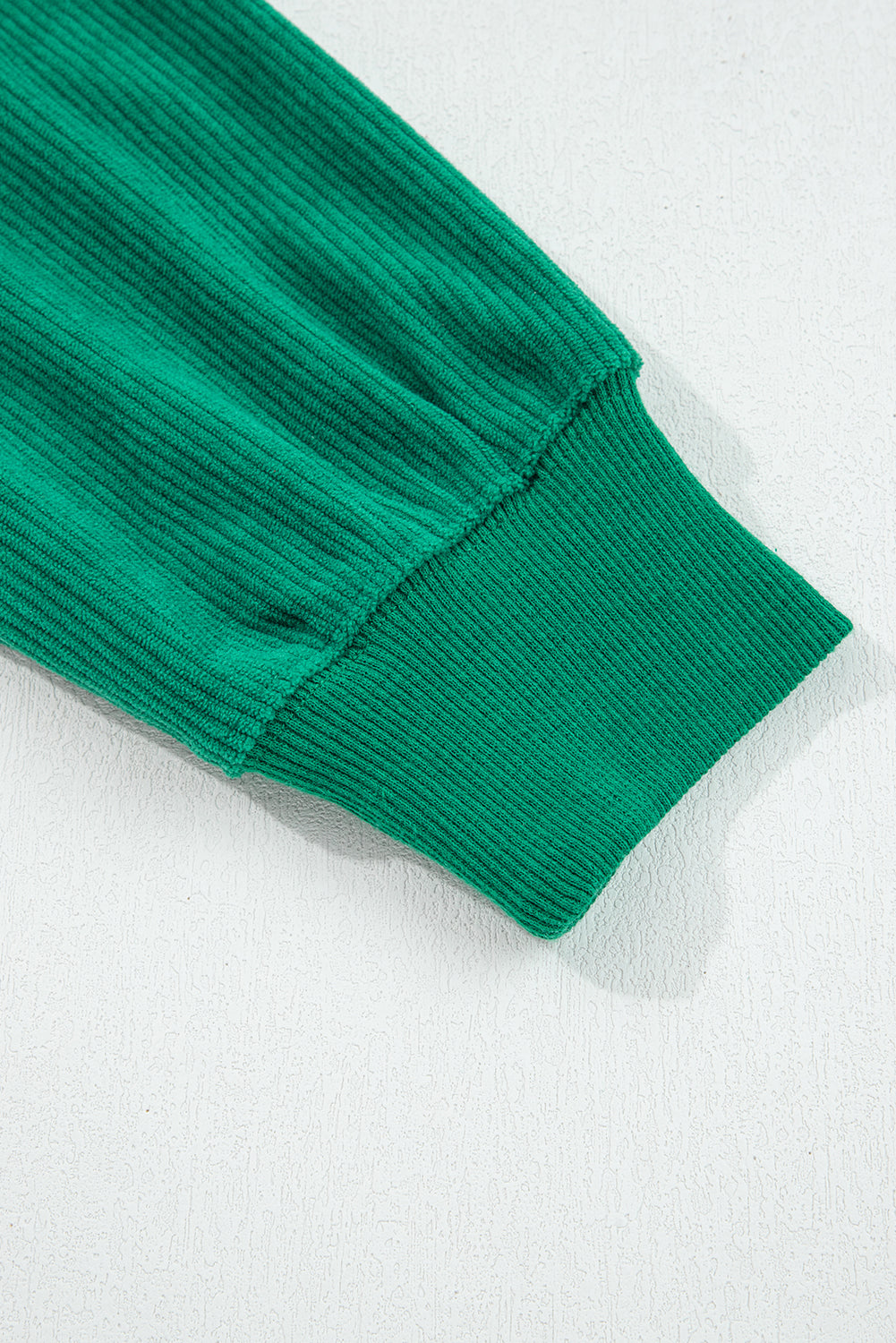 Merry Little Thing Corded Letter Graphic Ribbed Loose Sweatshirt - Tops/Sweatshirts & Hoodies