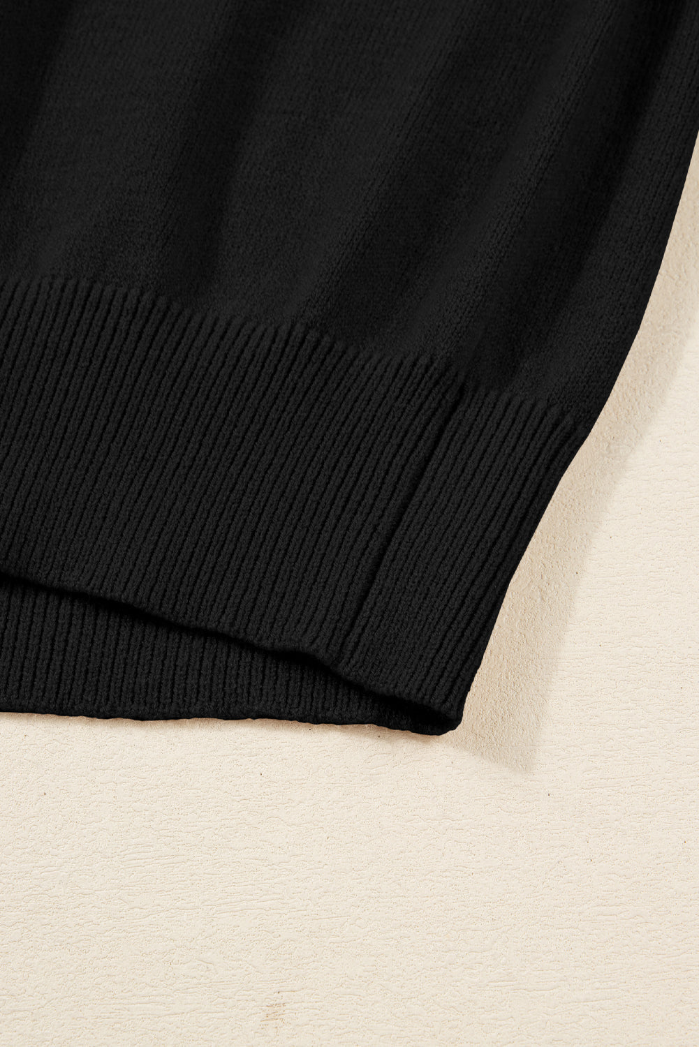 High Neck Puff Sleeve Sweater and Pleated Mini Skirt Co-ord Knit Outfit - Two Piece Sets/Two Dresses